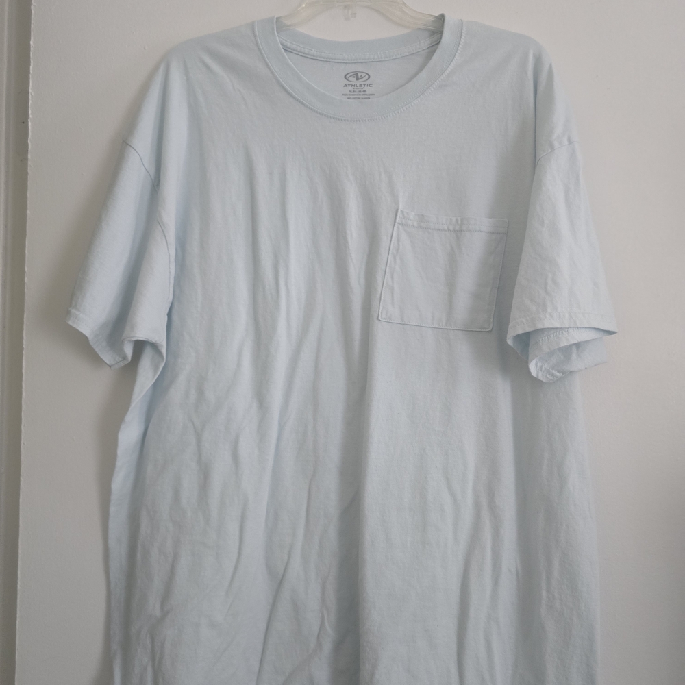 Athletic Works Sky Blue Short Sleeve Tee